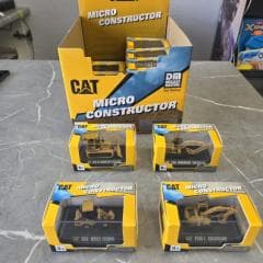CAT Micro Construction Vehicles - Set of Six to Collect