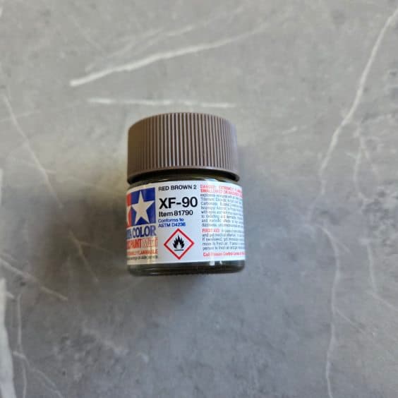 Tamiya XF-90 Red Brown 2 Paint
